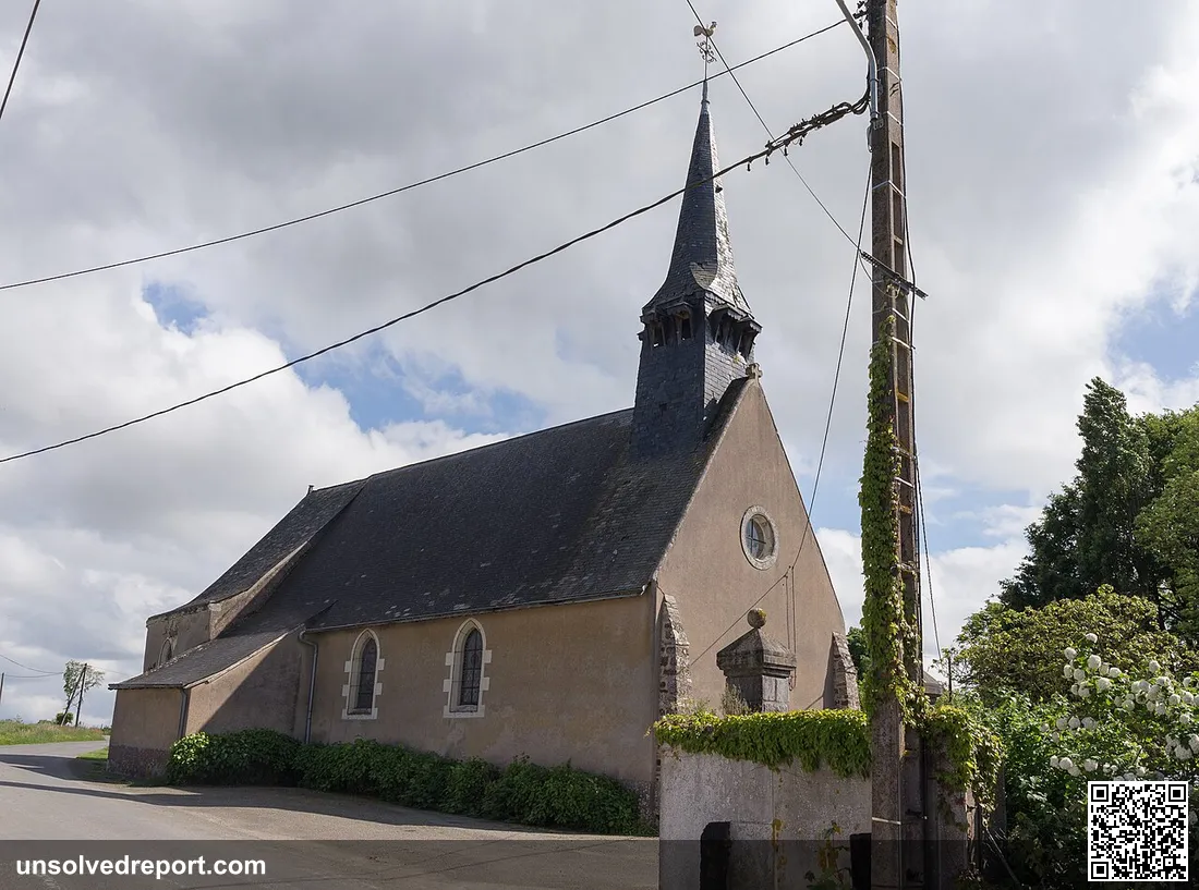Church of Saint-Gault in Quelaines-Saint-Gault.