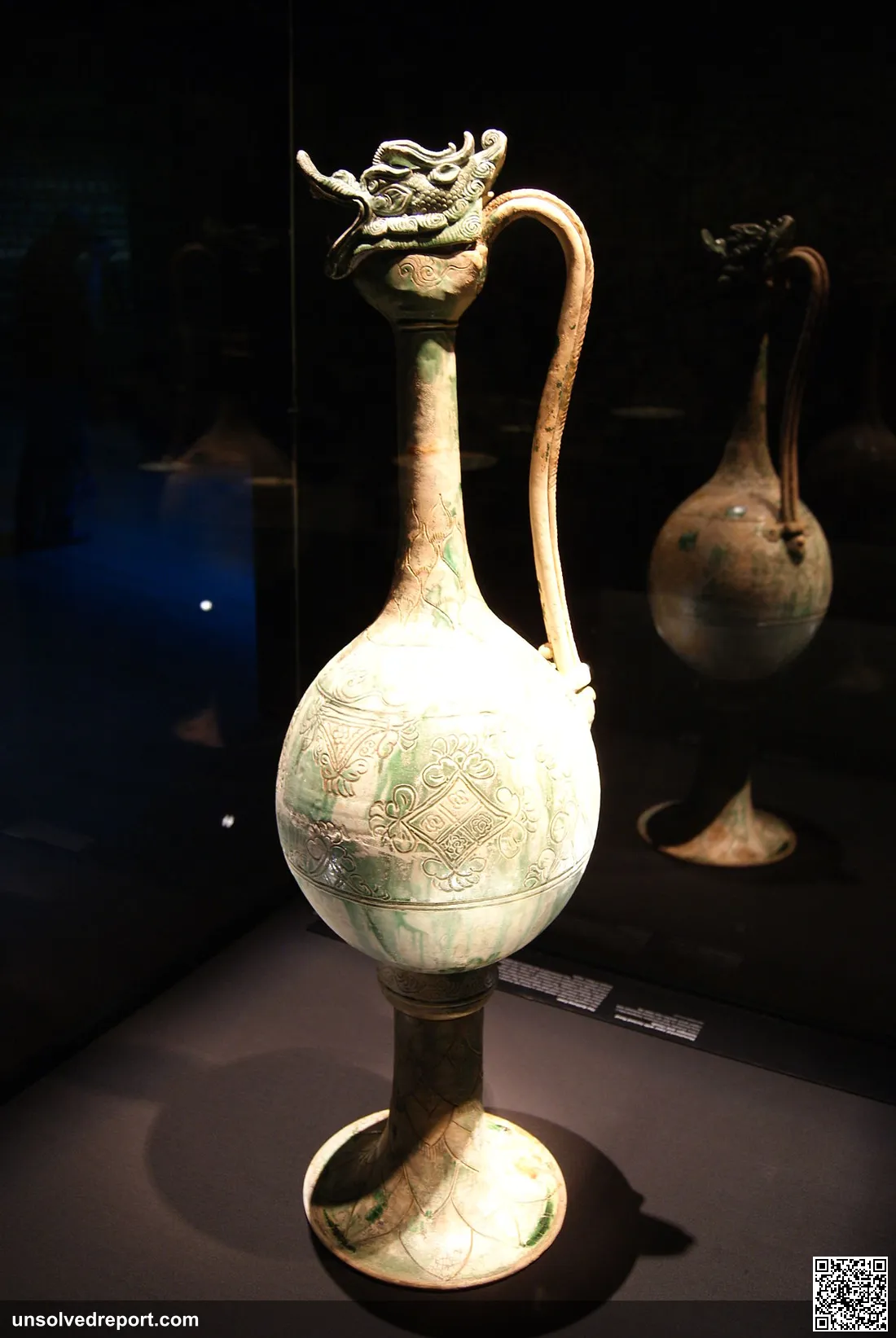 Part of the collection of artifacts from the Belitung shipwreck owned by the Sentosa Leisure Group and the Government o…