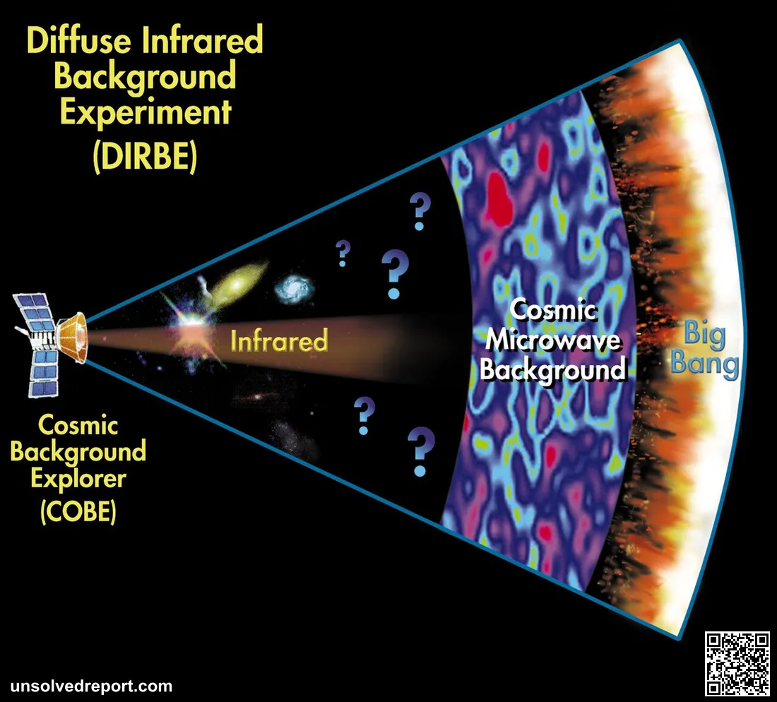 NASA conducted the Diffuse Infrared Background Experiment (DIRBE) using the Cosmic Background Explorer (COBE) from Dece…