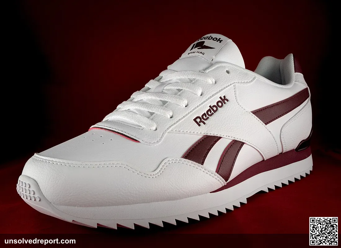 Reebok Royal Glide Ripple Clip men's shoe. Stacked image.