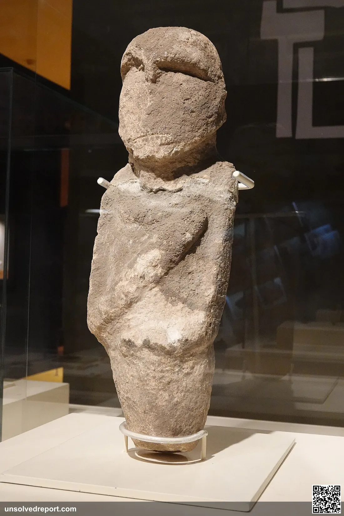 Gobekli Tepe statue. Şanlıurfa - Archeology Museum, July 2025