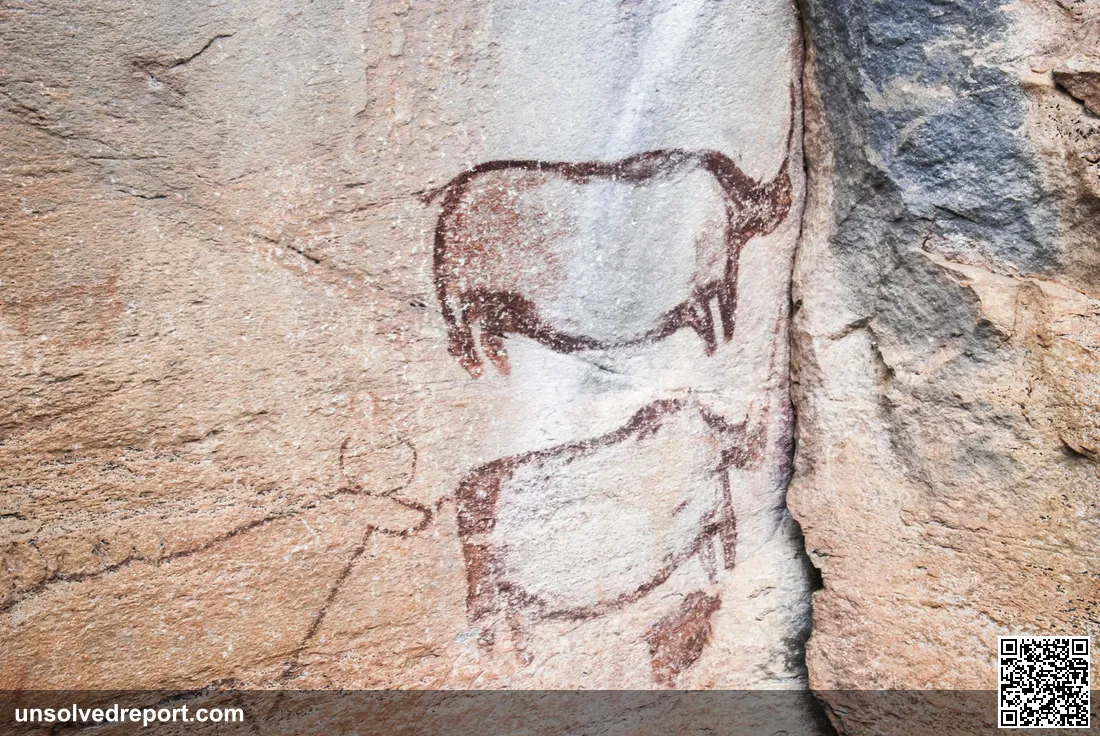 Animal rock art at Tsodilo
