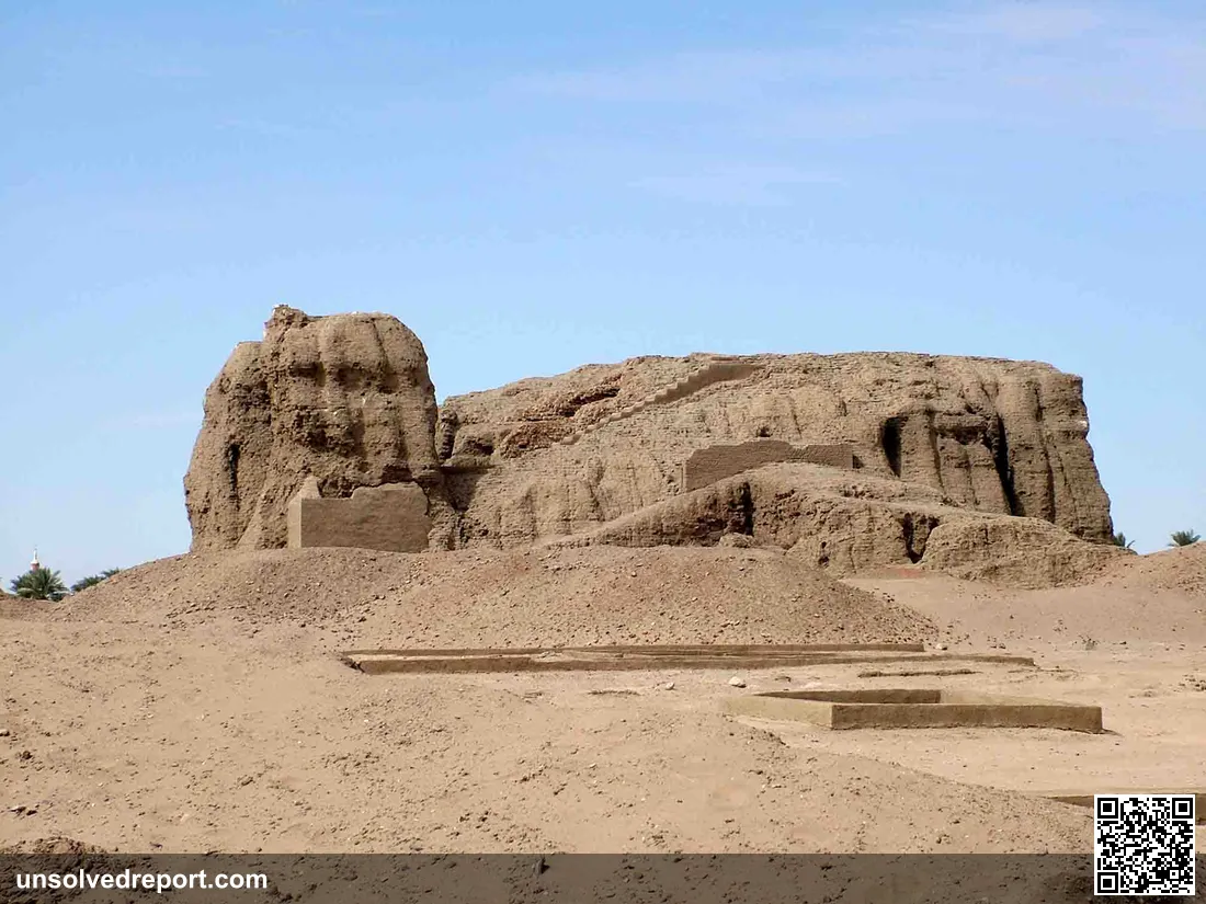 Western Deffufa in ancient city Kerma, Nubia, Sudan
